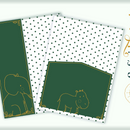 Arquivo Encadernação Baby Safari Elegante Minimalista - LINA