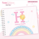 Arquivo Combo Encadernação Baby Sunchine Arco Iris
