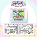 Arquivo Livros de Colorir Pack Colorindo Fofurinhas - Pamella