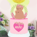 Arquivo dia das mães topo de bolo ursinha e baby BB
