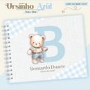Arquivo Combo Encadernação Baby Ursinho Azul Alfabeto