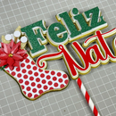 Arquivo de corte Topo de Bolo Natal Combo Mais de 500 artes