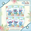 Arquivo Kit Encadernação Stitch Aquarela