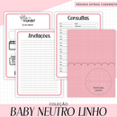 Arquivo Combo Encadernação Baby Linho Neutro - 20 cores