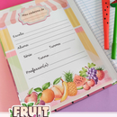 Arquivo Fruit Girls Encadernação Especial + Vídeo Aula - TITA