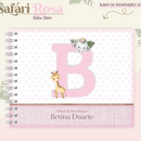 Arquivo Combo Encadernação Baby Safari Rosa
