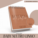 Arquivo Combo Encadernação Baby Linho Neutro - 20 cores