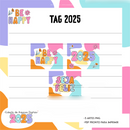 Arquivo Combo Calendários 2025 Be Happy - A sua maneira