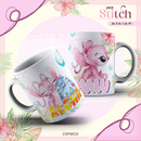 Arquivo Kit Encadernação Stitch e Angel