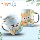Arquivo Encadernação Baby Raposinha Menino Bosque