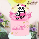 Arquivo dia das mães topo de bolo pandinhas bailarinas BB