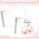 Arquivo Encadernação Baby Borboletas Aquarela - lina