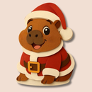 Arquivo Natal Topo de Bolo Capivara - Meu Cantinho Papelaria