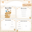 Arquivo Encadernação Baby Dino Boho