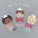 Arquivo dia das mães topo de bolo Mãe Rainha - PAPEL CARAMELO