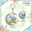 Arquivo Kit Encadernação Stitch Aquarela