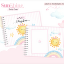 Arquivo Combo Encadernação Baby Sunchine Arco Iris