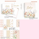 Arquivo Encadernação Baby Combo Floral Delicado -  CRIATIVA AFETIVA