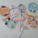Arquivo Combo Topos de Bolo Coringas: Feliz Aniversário, Parabéns, Happy Birthday