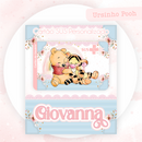 Arquivo Encadernação Baby Ursinho Pooh Aquarela - PAMELLA