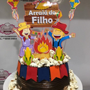 Arquivo Festa Junina Topo de Bolo Arraiá
