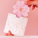Arquivo Dia da Mulher Cartão Flor + Envelope - FER ALMEIDA