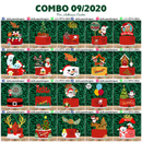 ARQUIVO COMBO 20 TOPOS DE BOLO NATAL