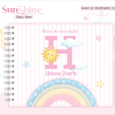 Arquivo Combo Encadernação Baby Sunchine Arco Iris
