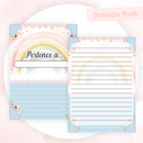 Arquivo Encadernação Baby Ursinho Pooh Aquarela - PAMELLA