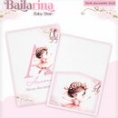 Arquivo Combo Encadernação Baby Bailarina Alfabeto