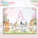 Arquivo Combo Encadernação Baby Bosque Aquarela
