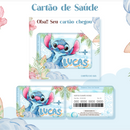 Arquivo Kit Encadernação Stitch Aquarela