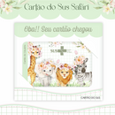 Arquivo encadernação baby Safari Menina