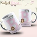 Arquivo Combo Encadernação Baby Safari Rosa