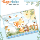 Arquivo Encadernação Baby Raposinha Menino Bosque