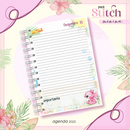 Arquivo Kit Encadernação Stitch e Angel