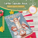 Arquivo Natal Cristão Cartão Capsula - ART IDEIA