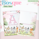 Arquivo Combo Encadernação Baby Bosque Aquarela