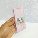 Arquivo Bloquinho Check list Floral - KIf