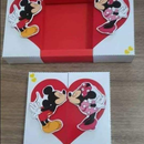 Arquivo caixa deslizante mickey e minnie