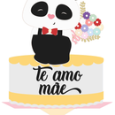 Arquivo dia das mães topo de bolo te amo mãe