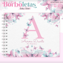 Arquivo Combo Encadernação Baby Jardim Borboletas Alfabeto