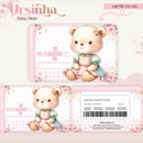 Arquivo Combo Encadernação Baby Ursinha Rosa