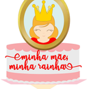 Arquivo dia das mães topo de bolo minha mãe minha rainha
