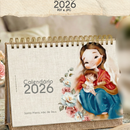 Arquivo Capas Extras + Calendário A5 Santinhos 2026