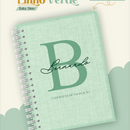 Arquivo Combo Encadernação Baby Linho Verde Alfabeto