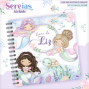 Arquivo Encadernação Baby Sereias Aquarela