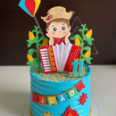 Arquivo Festa Junina Topo de Bolo Menininho com Sanfona