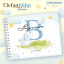 Arquivo Combo Encadernação Baby Elefantinho Azul