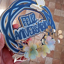 Arquivo Combo Topos de Bolo Coringas: Feliz Aniversário, Parabéns, Happy Birthday